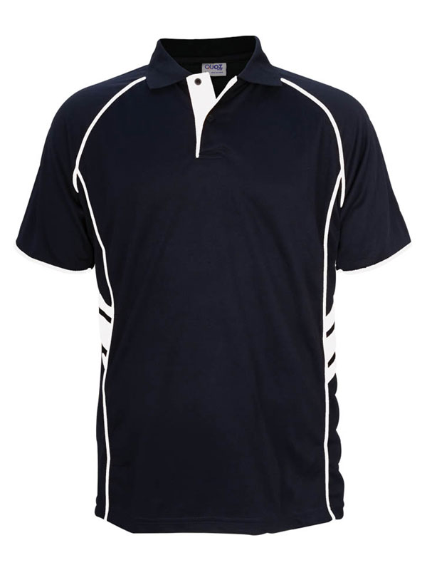 navy white, Defender Polo Shirt,Cool Dry, Light weight, Breathable,